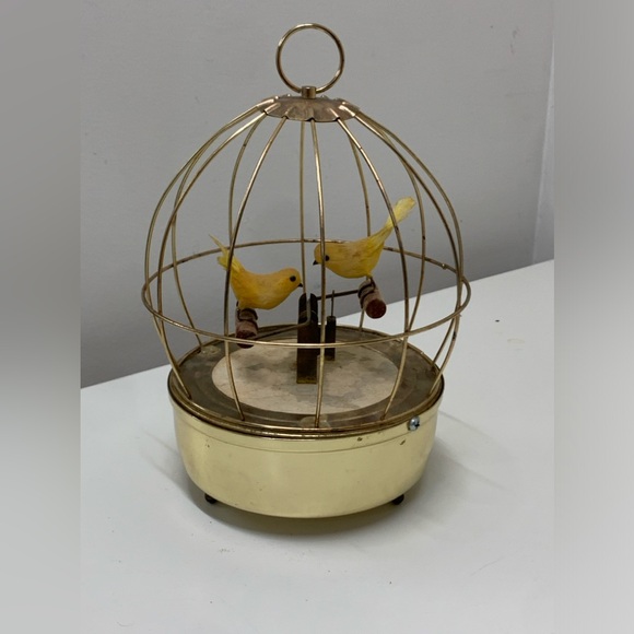 Mid Century Vintage Schmid Bros Brass Plated Automated Music Box Tune 115 - Picture 10 of 16